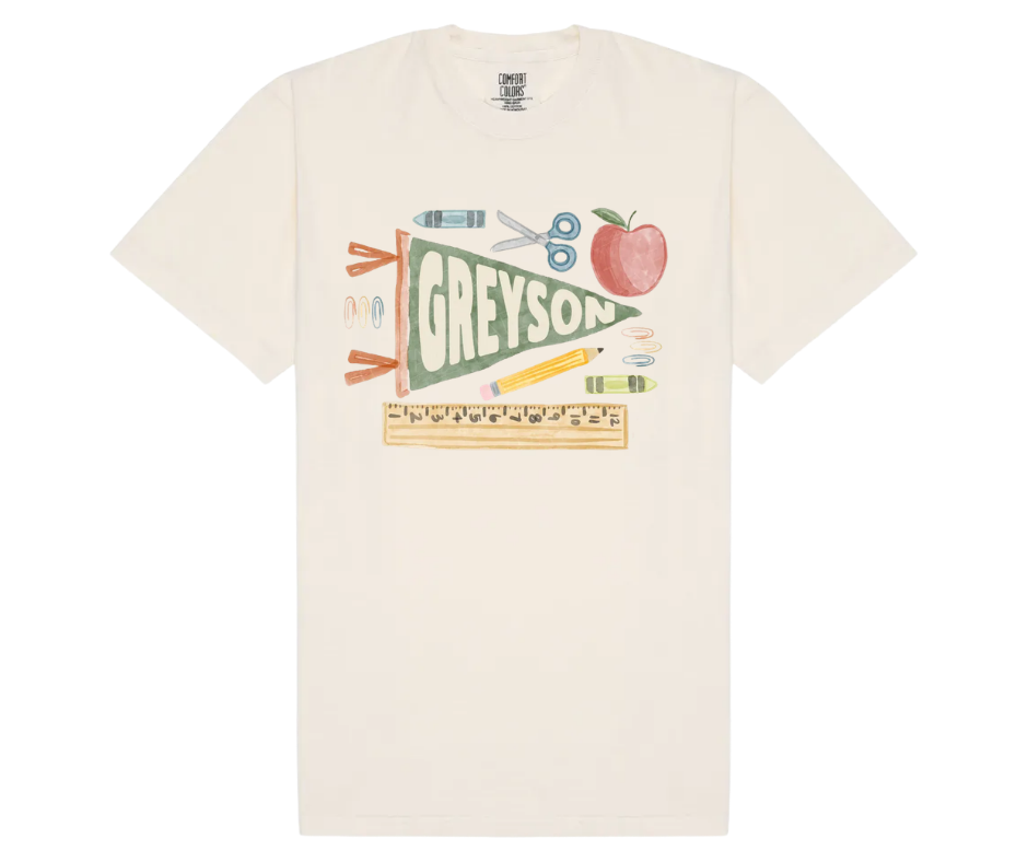 BACK TO SCHOOL GRAPHIC TEE