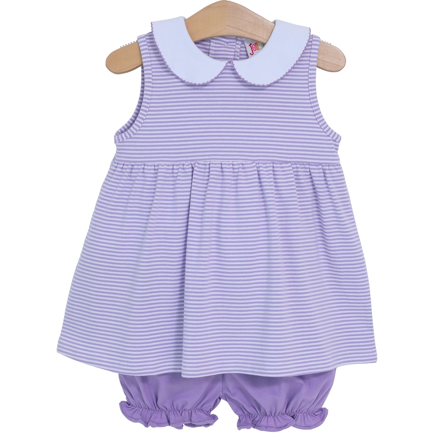 CHARLOTTE LAVENDER SLEEVELESS BLOOMER SET
