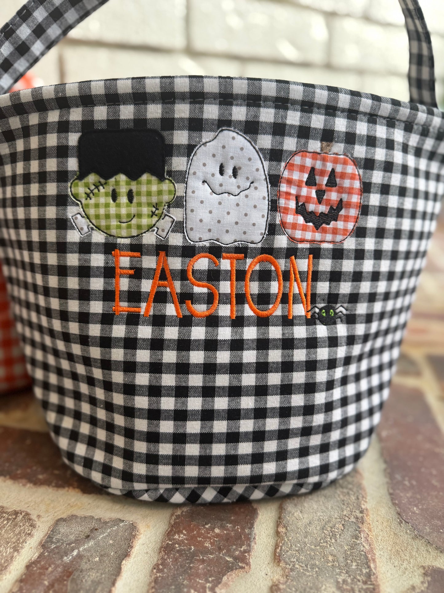 BLACK SPOOKY TRIO HALLOWEEN BUCKET