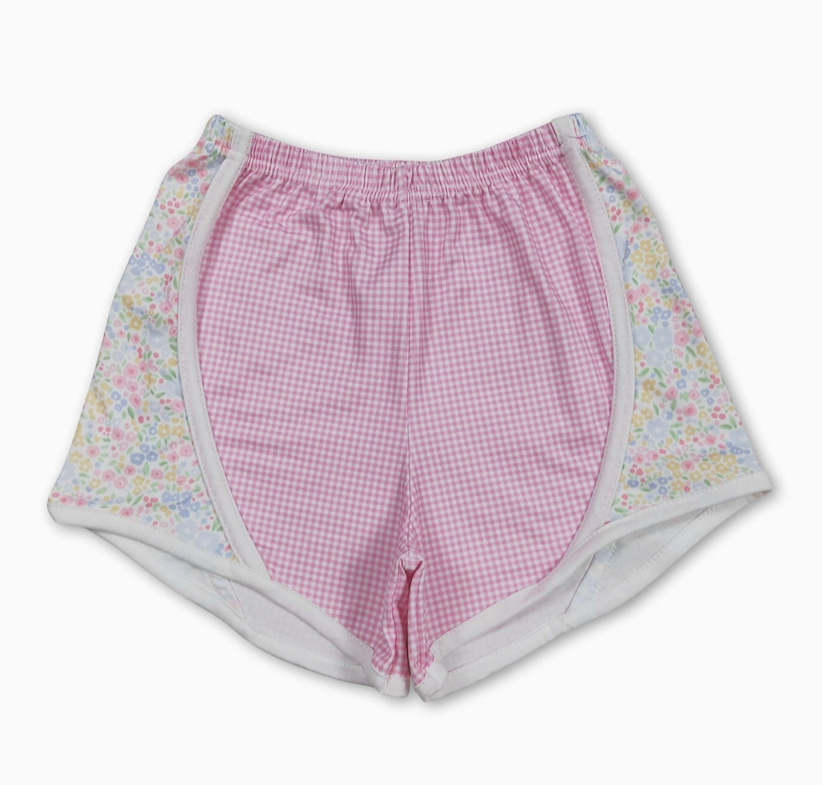 PINK ATHLEISURE SHORTS