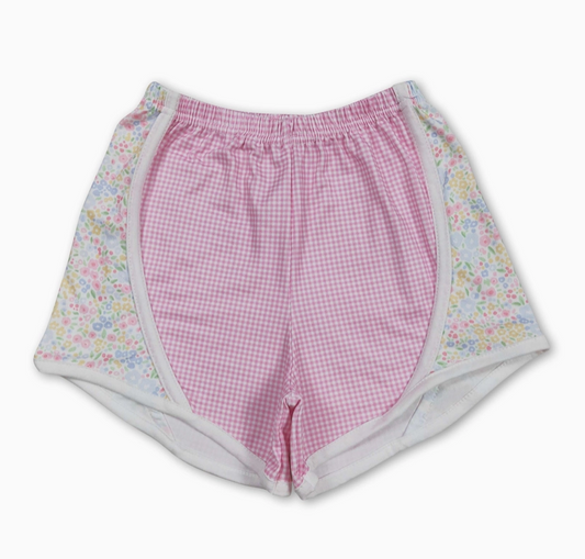 PINK ATHLEISURE SHORTS