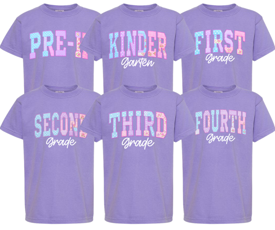 PATCHWORK GRADE LEVEL GRAPHIC TEE