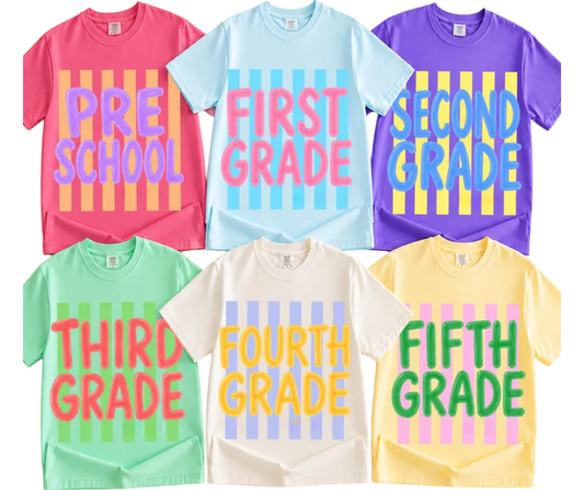 BRIGHT GRADE LEVEL GRAPHIC TEE