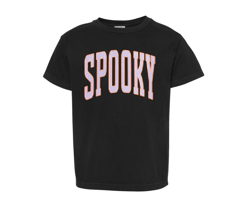SPOOKY STRIPED TEE - KIDS