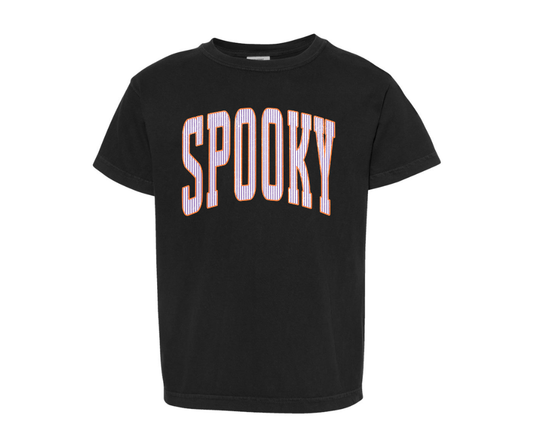 SPOOKY STRIPED TEE - KIDS
